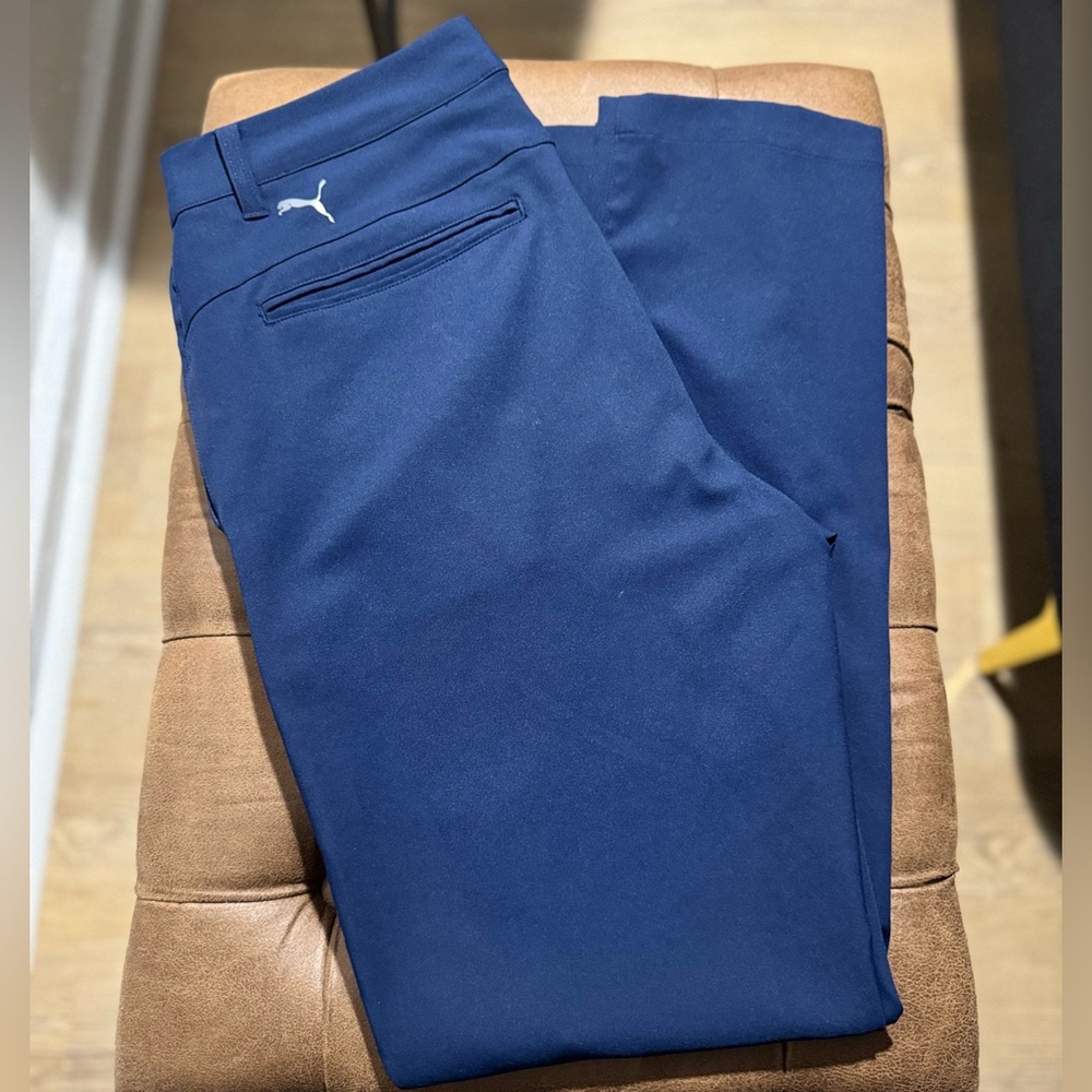 Puma Men's 5 Pocket Pant/Golf Pant Navy size 32/32